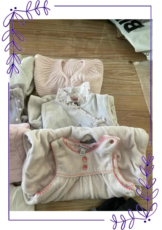 Baby girl lot 1 month (9 pieces) – photo 5